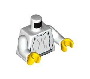 LEGO blanc Princess Leia (20th Anniversary) Minifig Torse (973 / 76382)