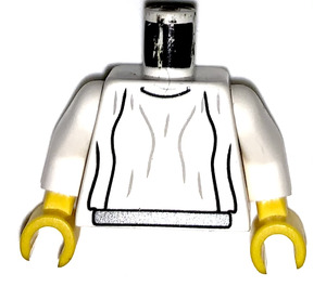 LEGO Weiß Prinzessin Leia Torso (973)