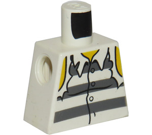 LEGO White Prisoner Torso without Arms (973)