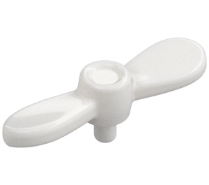 LEGO White Propeller with Small Pin (54568)