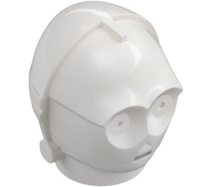 LEGO White Protocol Droid Head (30480)