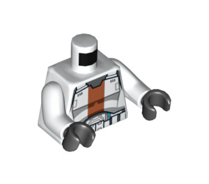 LEGO White Republic Trooper Torso (973 / 76382)