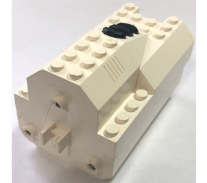 LEGO White Rocket Engine with White Battery Box Cover