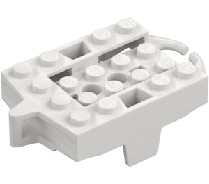 LEGO White Rollercoaster Chassis (26021)