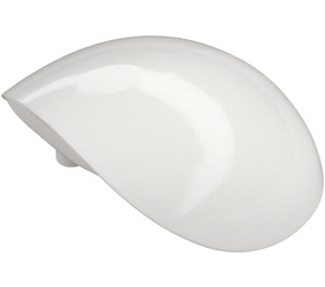 LEGO White Rounded Shoulder Armor (21560)