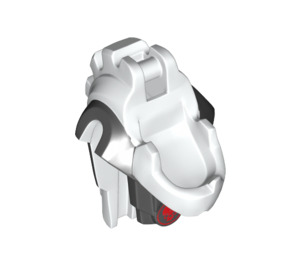 LEGO White Samukai Head (93067)