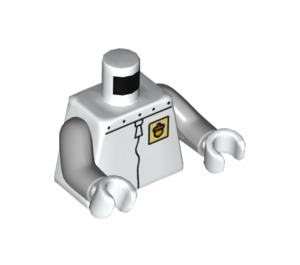 LEGO White Sandy Cheeks Torso (973 / 76382)