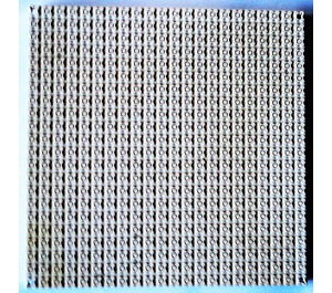 LEGO White Scala Baseplate 44 x 44 with Four Holes (71294)