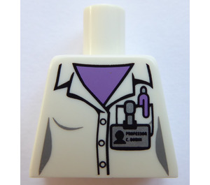 LEGO Bianco Scientist Busti senza braccia (973)