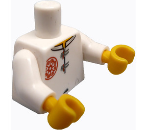 LEGO White Sensei Wu Torso (76382 / 88585)