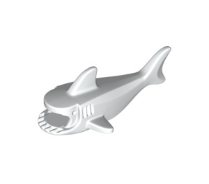 LEGO Weiß Hai Körper mit Kiemen (14518)