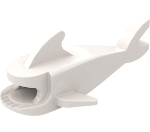 LEGO Blanc Requin Corps sans branchies (2547)