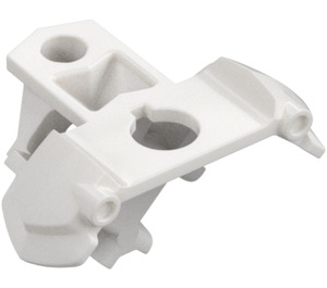 LEGO Bianco Armatura per le spalle con Doppio Scabbard e Barra Foro (65183 / 78133)