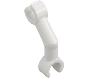 LEGO White Skeleton Arm With Vertical Hand (26158 / 33449)