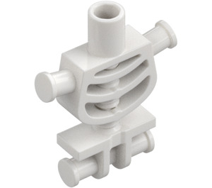 LEGO Blanco Esqueleto Cuerpo con Hombro Rods (60115 / 78132)