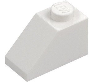 LEGO White Slope 1 x 2 (45°) (3040 / 6270)