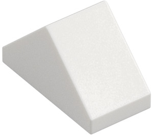 LEGO White Slope 1 x 2 (45°) Double with Inside Stud Holder (3044)