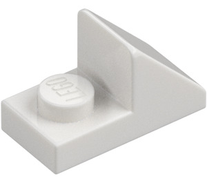 LEGO Blanco Con pendiente 1 x 2 (45°) con Placa (15672 / 92946)