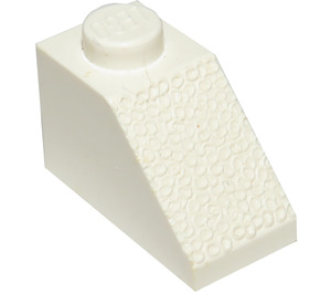 LEGO White Slope 1 x 2 (45°) without Centre Stud