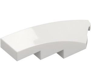 LEGO White Slope 1 x 4 Angled Right (5414)