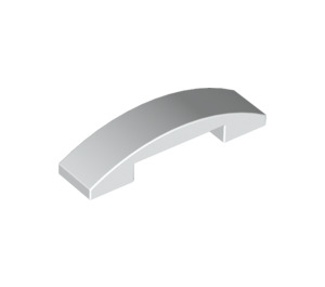 LEGO White Slope 1 x 4 Curved Double (93273)