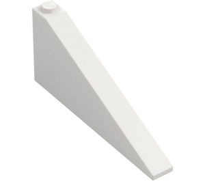 LEGO White Slope 1 x 8 x 3 (25°) (49618)