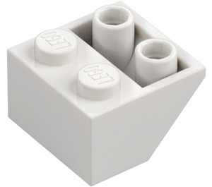 LEGO White Slope 2 x 2 (45°) Inverted with Flat Spacer Underneath (3660)