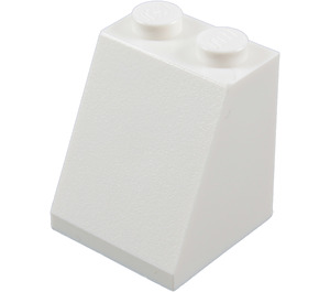 LEGO Wit Helling 2 x 2 x 2 (65°) met buis aan de onderzijde (3678)