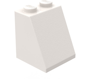 LEGO Blanc Pente 2 x 2 x 2 (65°) sans tube à l'intérieur (3678 / 45676)