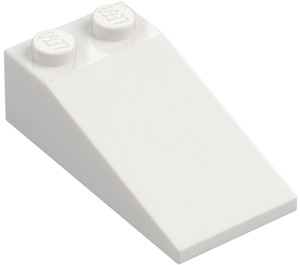 LEGO White Slope 2 x 4 (18°) (30363)