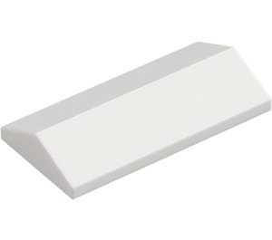 LEGO Blanc Pente 2 x 4 (25°) Double (3299)