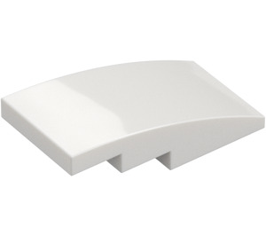 LEGO White Slope 2 x 4 Curved (93606)