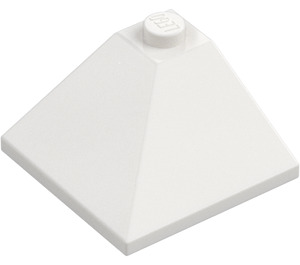 LEGO Bianco Pendenza 3 x 3 (25°) Angolo (3675)