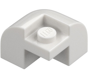 LEGO Blanco Con pendiente Ladrillo 2 x 2 x 1.3 Curvo Esquina (67810)