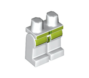 LEGO Weiß Snake Charmer Minifigure Hüften und Beine (3815 / 19700)