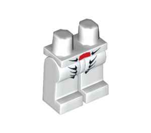 LEGO Weiß Snappa Beine (3815 / 99022)