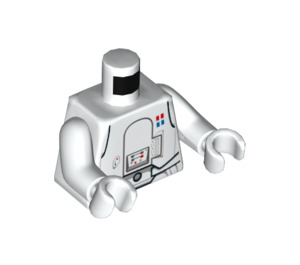 LEGO Bílá Snowtrooper Commander Minifigurka Trup (973 / 76382)