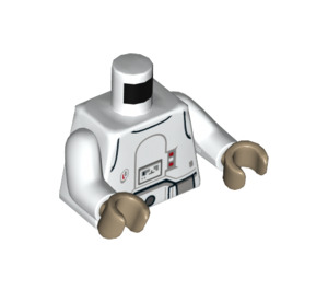 LEGO Weiß Snowtrooper Torso (973 / 76382)