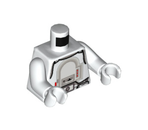 LEGO White Snowtrooper Torso (973 / 76382)