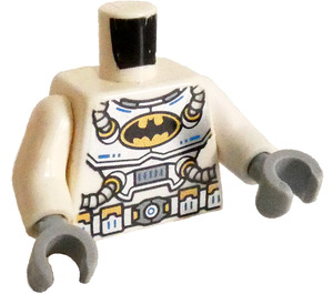 LEGO White Space Batman Minifig Torso (973 / 76382)