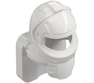 LEGO Blanc Casque Spatial avec Tenons sur le dos (5149)