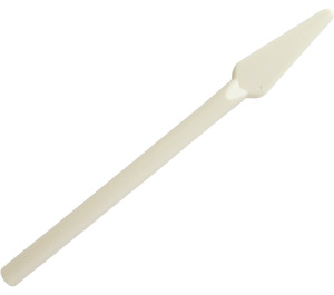 LEGO White Spear with Flat End (4497 / 93789)