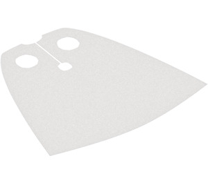 LEGO White Standard Cape with Regular Starched Texture (20458 / 50231)