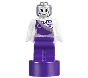 LEGO Wit Statuette met Pixal (12685)