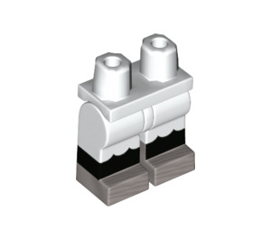 LEGO Weiß Steamboat Minnie Mouse Minifigure Hüften und Beine (3815 / 60390)