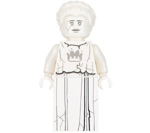 LEGO Wit Stone Standbeeld Minifiguur