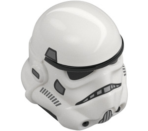 LEGO Blanc Stormtrooper Casque avec Panels (47184)