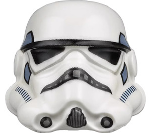 LEGO Blanco Stormtrooper Casco con Sand Azul Panels (18264 / 30408)