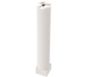 LEGO Vit Support 2 x 2 x 11 Fast Pillar Bas (6168 / 75347)