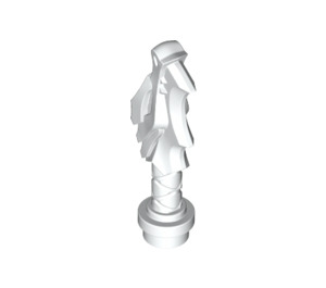 LEGO Weiß Schwert Griff mit Drachen Kopf (36017)